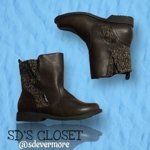 NWOT Muk Luks ® Karlie Boot, Brown, Women’s Size 9